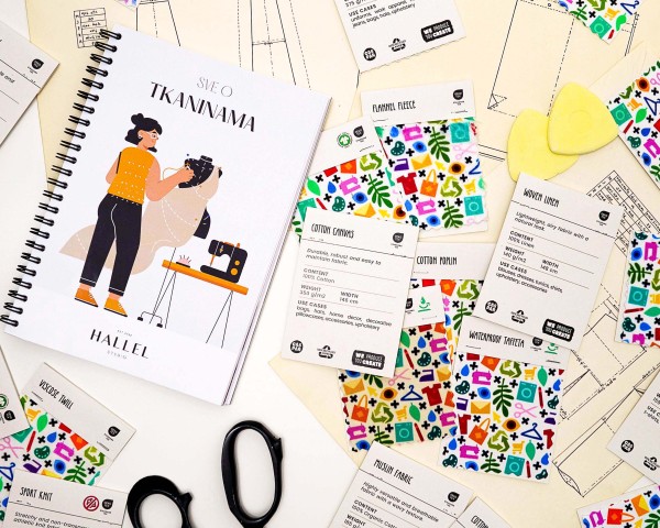 Komplet "Sve o tkaninama"