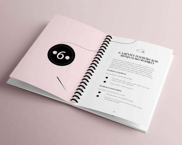 PDF knjižica "Uvod u osnove šivanja"